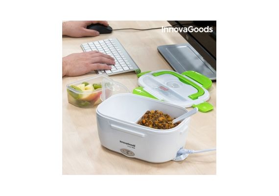 Ηλεκτρικό Θερμαινόμενο δοχείο φαγητού 900 ml Electric lunch box 40W Electric InnovaGoods