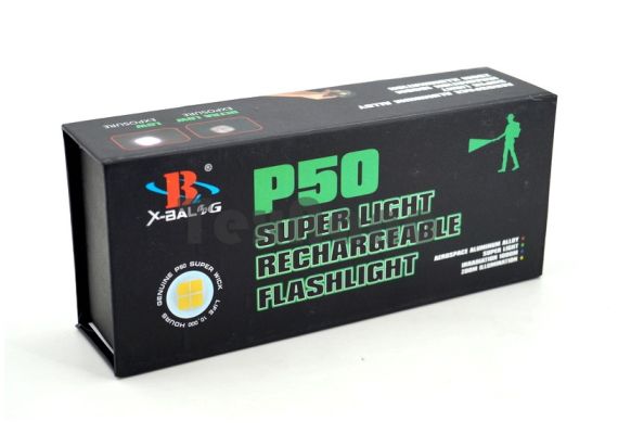 Επαναφορτιζόμενος φακός LED 800L Bailong BL-X71-P50