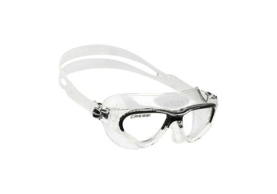 Cressi Cobra Swim Goggles Clear/Frame Clear Black - Γυαλιά Κολύμβησης