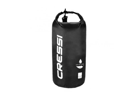 Cressi Dry Tek Bag Black 20l - Σακίδιο