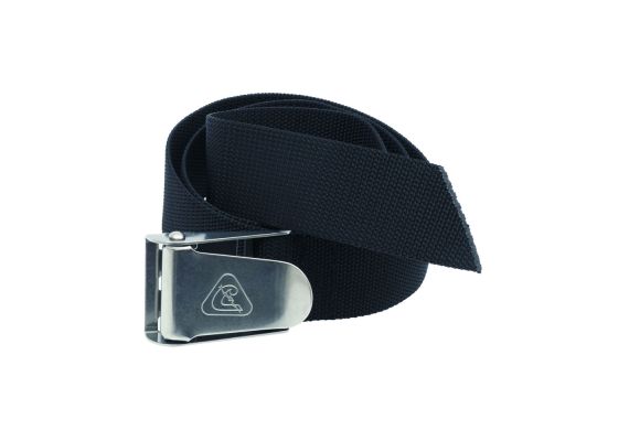 Cressi Gozo Weight Belt Metal Buckle - Black - Ζώνη Κατάδυσης Με Μεταλλική Πορπή