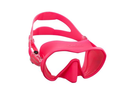 Cressi ZS1 Silicone Mask Pink Fluo/Frame Pink Fluo - Μάσκα