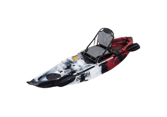 Fishing Kayak FORCE ANDARA SOT FULL Ενός Ατόμου Κόκκινο