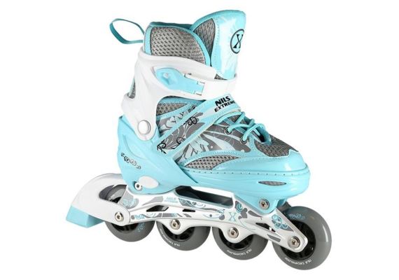 Αυξομειούμενα Πατίνια Roller NA 10602A INLINE SKATES NILS EXTREME ΜΠΛΕ-LARGE(39-42)