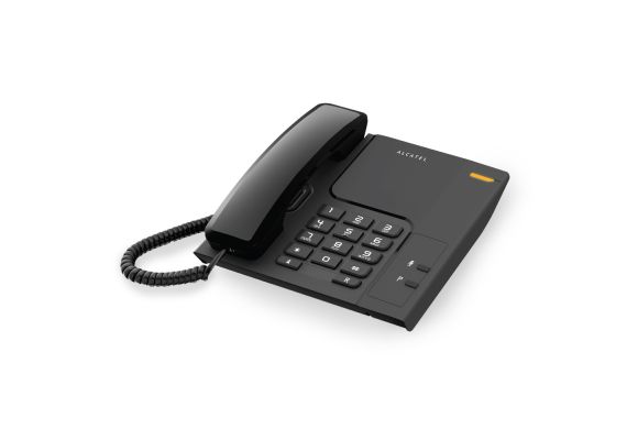 Ενσύρματο τηλέφωνο Μαύρο T26