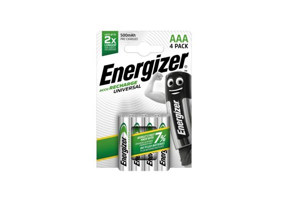 Επαναφορτιζόμενες μπαταρίες σε blister AAA/500mAh
