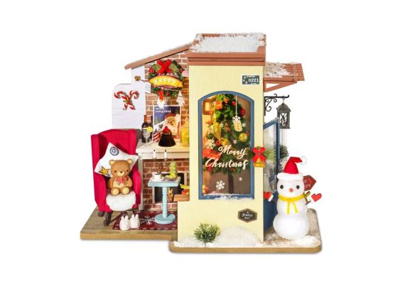 Rolife Snow House DG18 DIY Wooden Dollhouse