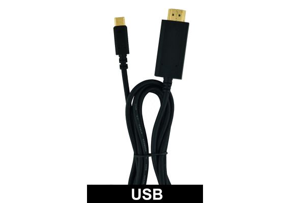 Heitech 09001491 Kαλώδιο USB Type-C σε 4Κ HDMI αρσενικό 1.8 m