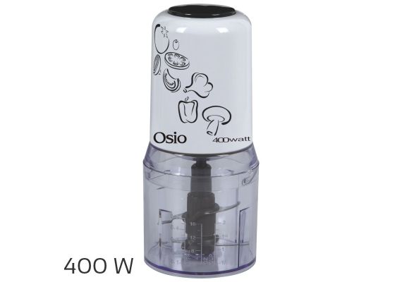 Osio OMC-2312W Λευκός Πολυκόφτης με 2 σετ λεπίδων 400 W