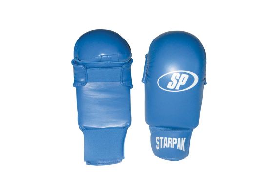 ΓΑΝΤΙΑ KARATE PU ΜΕ VELCRO BLUE LARGE