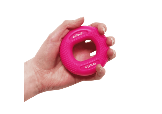 Power Gripper Ring για τα χέρια - Φούξια (30-40lbs)