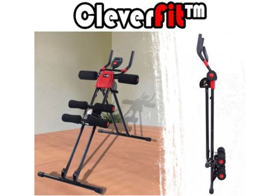 CleverFit™ – Έξυπνο Πολυόργανο Γυμναστικής Σπαστό για Εκγύμναση Κοιλιακών – Ποδιών – Χεριών – 4 Επίπεδα δυσκολίας – Οθόνη μέτρησης θερμίδων – Διπλώνει για εύκολη αποθήκευση – Απόκτηση γράμμωσης 