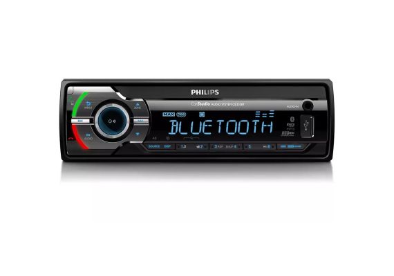 Philips CE235BT/13/GRS Ηχοσύστημα αυτοκινήτου με Bluetooth, επιπλέον είσοδο για εξωτ. μικρόφωνο, USB, κάρτα SD και Aux-In 4 x 50W