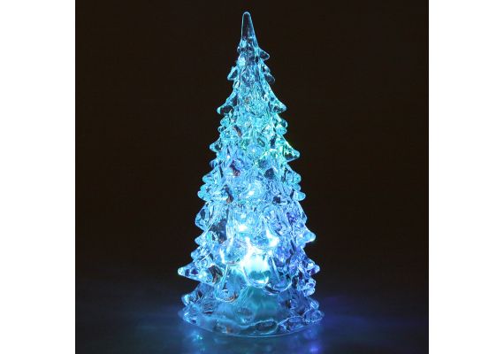 Χριστουγεννιάτικο δέντρο μινιατούρα με εναλλασσόμενο φωτισμό