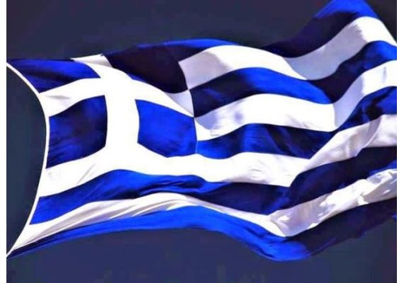 OEM Σημαία ελληνική - αδιάβροχη - ανθεκτική, διαστάσεων 1,20 x 0,70 m