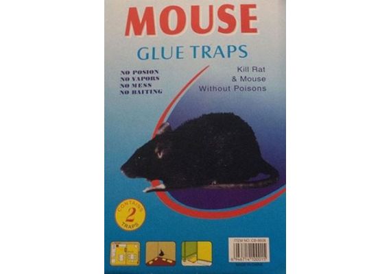 Παγίδα κόλλας για ποντίκια οικολογική σετ 2 τεμαχίων διαστάσεων 17 Χ 13 cm