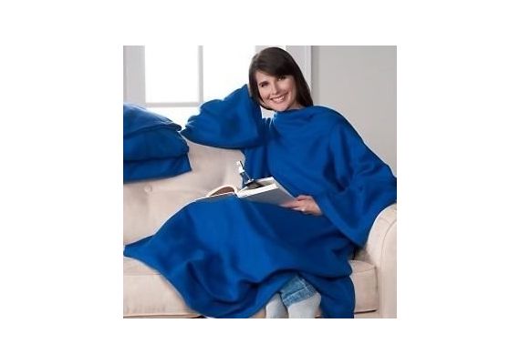 Κουβέρτα φλις ζεστή με μανίκια για γυναίκες - άνδρες για τις κρύες μέρες του χειμώνα [ΤΕΛΕΥΤΑΙΑ ΤΕΜΑΧΙΑ]
