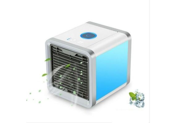 Φορητό Air Cooler Mini δροσίζει με τεχνολογία εξάτμισης - Υδρονέφωσης + Υγραντήρας