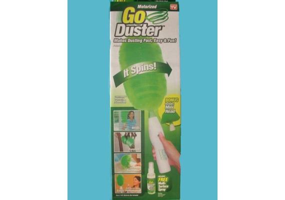 Ηλεκτρικό ξεσκονιστήρι μπαταρίας go duster (Δείτε το βίντεο)