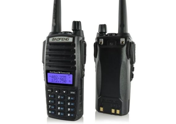 Φορητός Dual Band πομποδέκτης VHF/UHF σετ 2 τμχ.