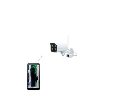 IP - WIFI Kάμερα Εξωτερικού Χώρου Αδιάβροχη HD 2MP - Νυκτός - Live Εικόνα στο κινητό σας - Καταγραφή σε κάρτα μνήμης + Ανίχνευση Κίνησης και Άμεση Ειδοποίηση