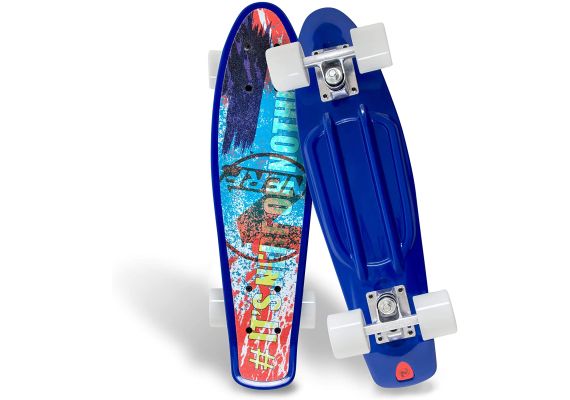 Skateboard Nerf Nation C3 (BLU- PAINT) 22 ιντσών