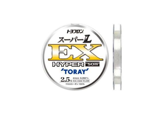 Toray Toyofulon L-EX Hyper Fluorocarbon 50m - 0-405mm