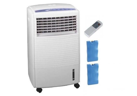 Air Cooler ψύξης με ιονιστή τηλεκοντρόλ - Ψηφιακή ένδειξη θερμοκρασίας δροσίζει με τεχνολογία εξάτμισης - Υδρονέφωσης + Υγραντήρας