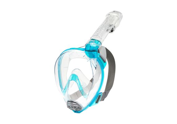 Cressi Baron Full Face Mask Clear / Aquamarine - S/M