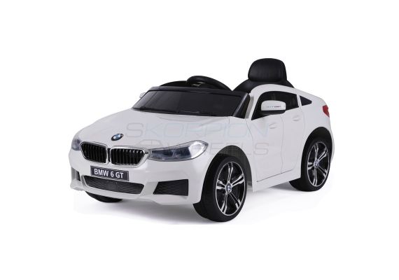 ​Ηλεκτρικό παιδικό αυτοκινητάκι Λευκό 12V BMW GT ORIGINAL