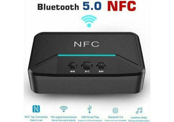 Ασύρματος Αναμεταδότης Ήχου Bluetooth/NFC για ηχείο με αναπαραγωγέα MP3