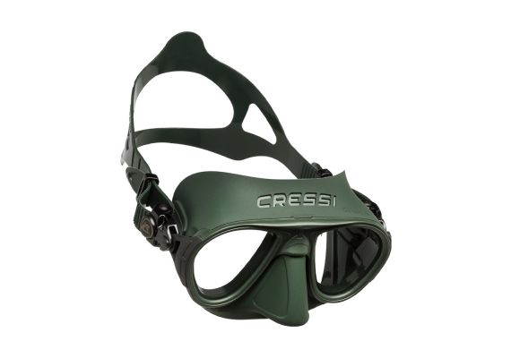 Cressi Calibro Silicone Mask Green/Frame Green - Μάσκα