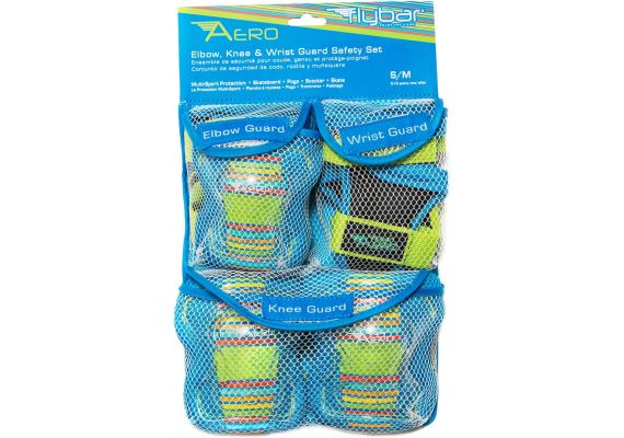 Σετ προστατευτικών pad Flybar AERO Safety blue