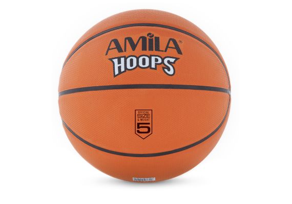 ΜΠΑΛΑ BASKET AMILA 5 RUBBER HOOPS