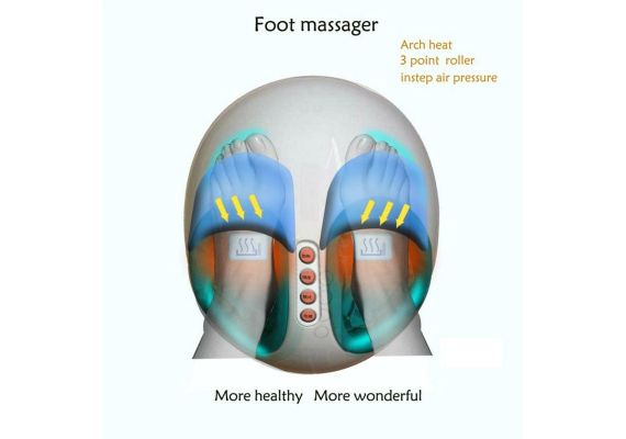 Σιάτσου μασάζ ποδιών Shiatsu foot massager Albio LS-8586