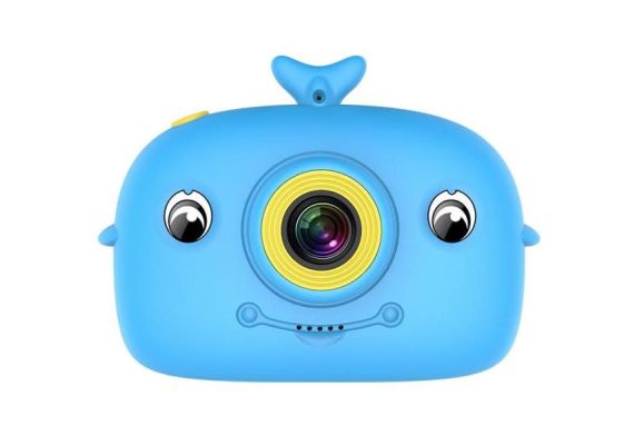 Επαναφορτιζόμενη παιδική κάμερα δελφινάκι μπλέ OEM SD310