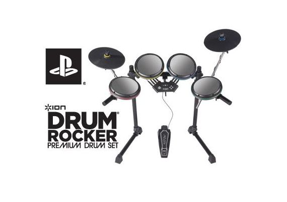 Ρεαλιστική εμπειρία ντραμς Drum Rocker PlayStation 3 ION AUDIO