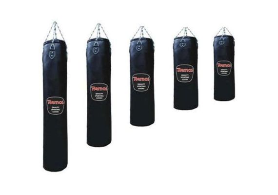 Σάκος Πυγμαχίας Boxing  γεμάτος 120x35 cm Δέρμα Split Ramos