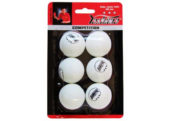 Μπαλάκια ping pong YASHIMA blister 3 (6 τεμ) Ramos