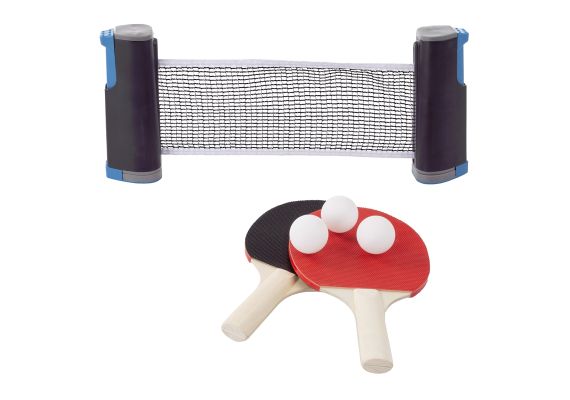 ​Αναδιπλούμενο και Ρυθμιζόμενο Σετ Πινγκ Πονγκ Retractable Ping Pong Table Tennis Set