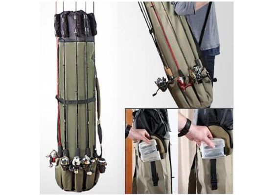 ​Θήκη καλαμιών ψαρέματος με 5 θέσεις Fishing Rod Organizer CRZ-60