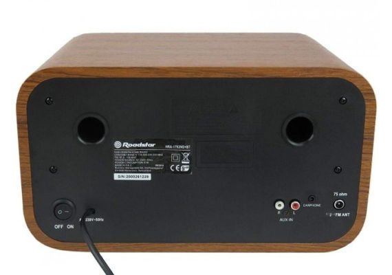 Vintage ξύλινο Ηχοσύστημα HiFi Roadstar HRA-1782ND+BT/WD