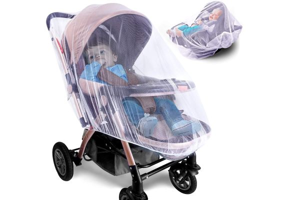 Κουνουπιέρα για το καροτσάκι του μωρού με πλήρες κιτ Baby Full Cover Mosquito Net