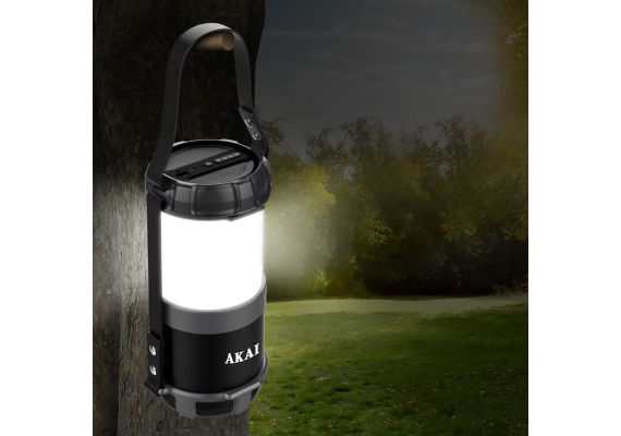 AKAI ABTS-S38 ΦΟΡΗΤΟ ΗΧΕΙΟ BLUETOOTH ΠΟΛΥΧΡΩΜΟ ΦΑΝΑΡΙ LED ΚΑΙ POWERBANK 19W