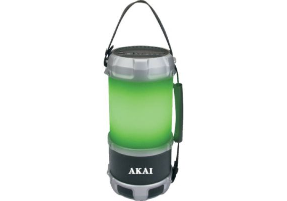 AKAI ABTS-S38 ΦΟΡΗΤΟ ΗΧΕΙΟ BLUETOOTH ΠΟΛΥΧΡΩΜΟ ΦΑΝΑΡΙ LED ΚΑΙ POWERBANK 19W