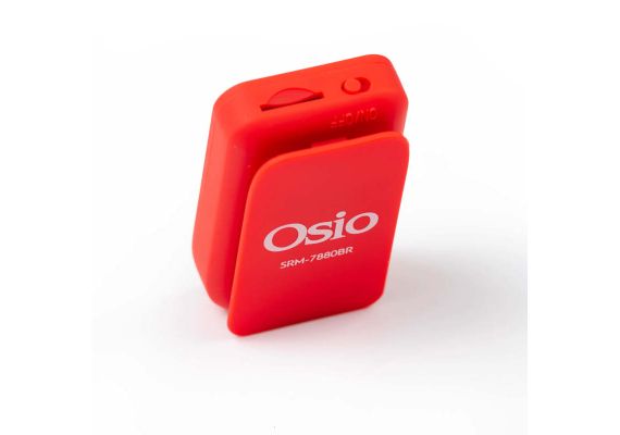 OSIO SRM-7880BR MP3 PLAYER ΜΕ ΚΛΙΠ, ΚΟΚΚΙΝΟ 8GB