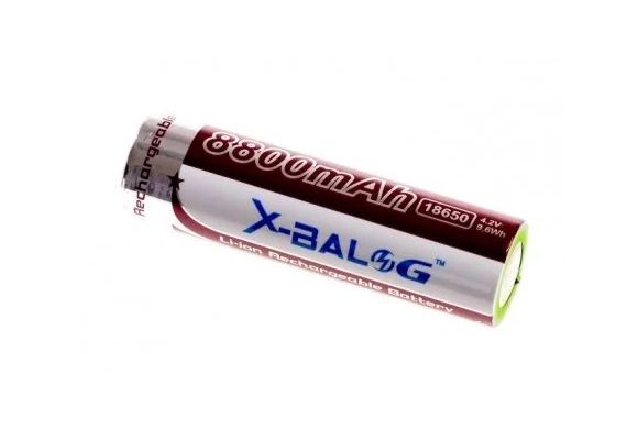 Επαναφορτιζόμενη μπαταρία 18650 - 8800mah - X-BAL