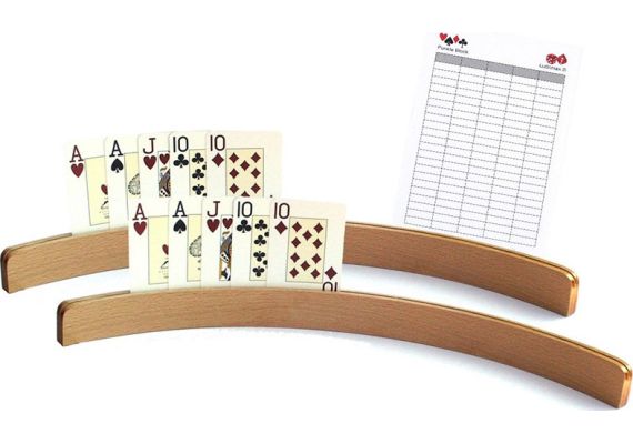 ​Βάση για τραπουλόχαρτα ξύλινη 50cm Card holder Platinium Games 01.11.605