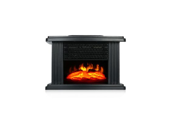 Mini Τζάκι Αερόθερμο με Εφέ Φλόγας–Flame Heater 1000W