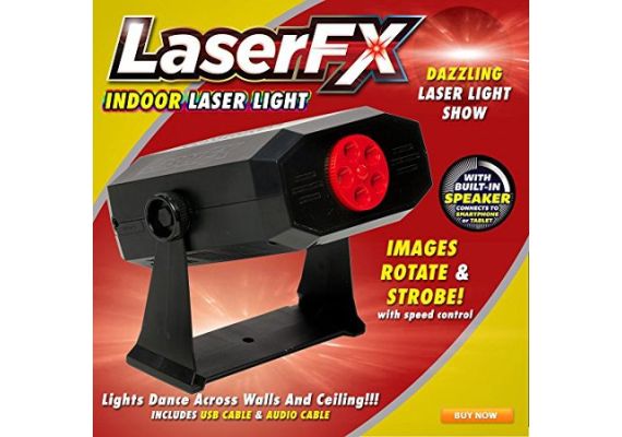 Ατμοσφαιρικός Φωτισμός Εσωτερικού Χώρου LaserFX με Ηχείο - Χριστούγεννα, Γενέθλια, Halloween,Αγίου Βαλεντίνου